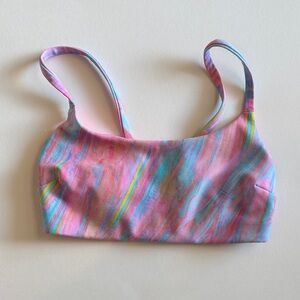 Lululemon Colorful Flo Y Sports Bra